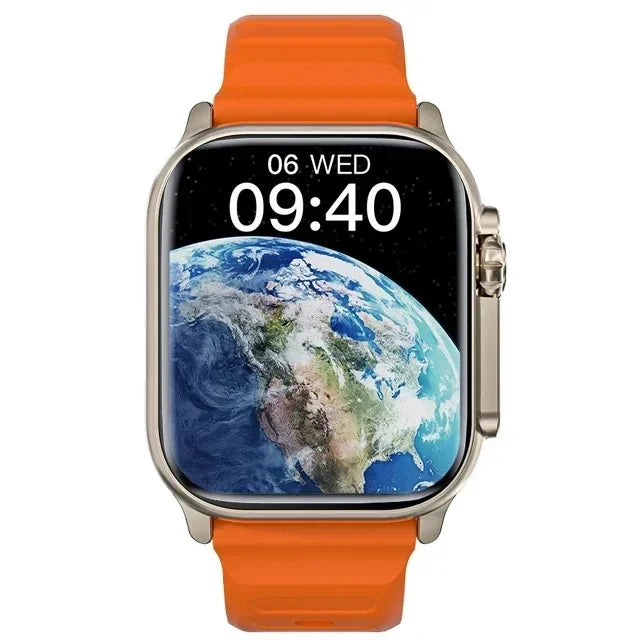 New Watch T10 Ultra Smart Watch 49mm 2024 New NFC Men Women GPS Track Bluetooth Call BT Music Games Wireless Charging Smartwatch