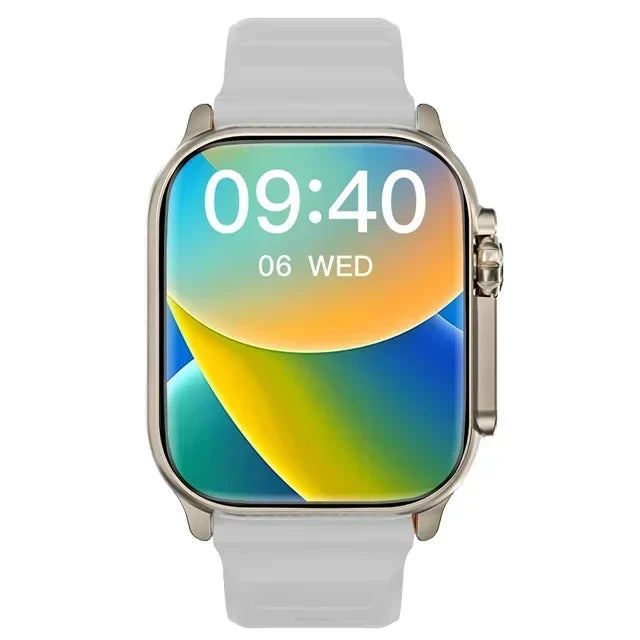 New Watch T10 Ultra Smart Watch 49mm 2024 New NFC Men Women GPS Track Bluetooth Call BT Music Games Wireless Charging Smartwatch